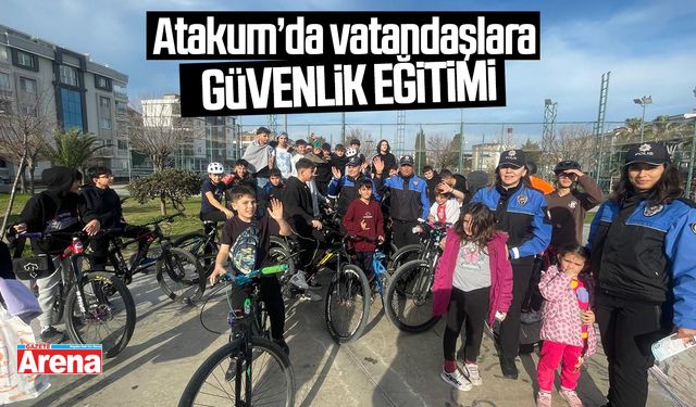 Atakum’da vatandaşlara güvenlik eğitimi