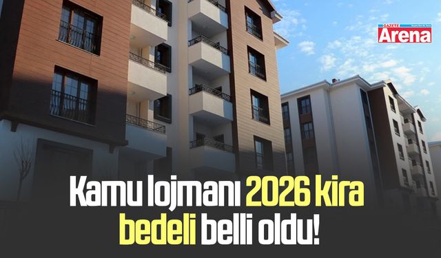 Kamu lojmanı 2026 kira bedeli belli oldu