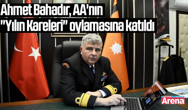 Ahmet Bahadır, AA'nın "Yılın Kareleri" oylamasına katıldı