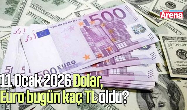 11 Ocak 2026 Dolar, Euro bugün kaç TL oldu?