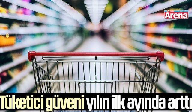 Tüketici güveni yılın ilk ayında arttı