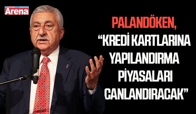 Palandöken: "Kredi kartlarına yapılandırma piyasları canlandıracak"