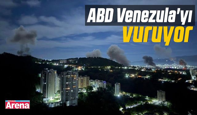 ABD Venezula'yı vuruyor