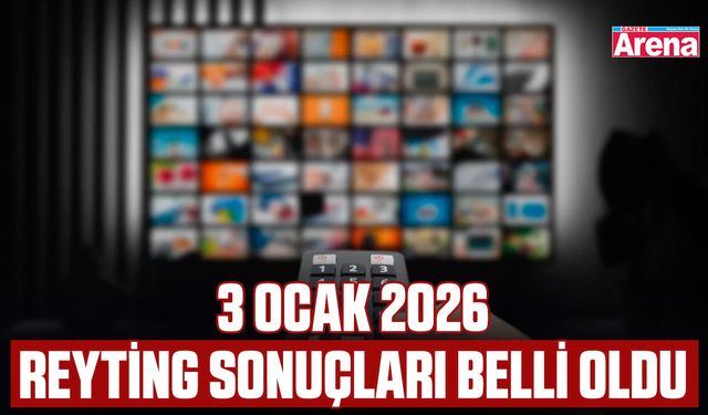 3 Ocak 2026 reyting sonuçları belli oldu