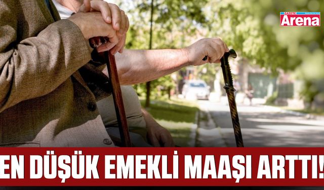 En düşük emekli maaşı arttı!