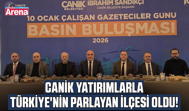 Canik yatırımlarla Türkiye'nin parlayan ilçesi oldu!