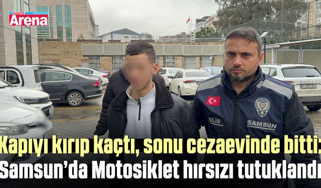 Kapıyı kırıp kaçtı, sonu cezaevinde bitti!