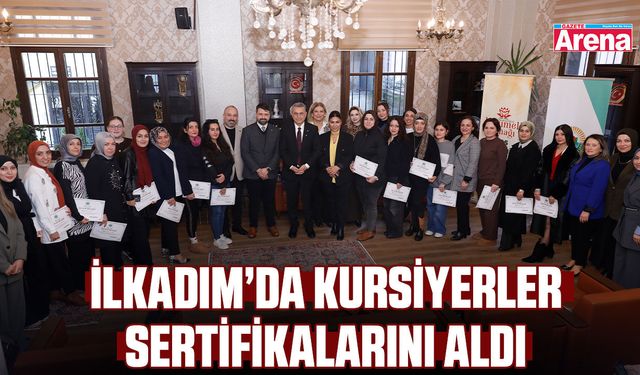 İlkadım’da kursiyerler sertifikalarını aldı