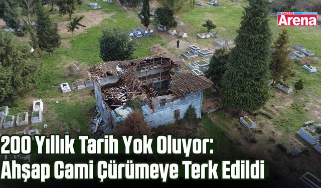 Samsun'da 200 yıllık cami ilgi bekliyor
