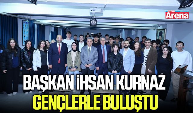 Başkan İhsan Kurnaz gençlerle buluştu