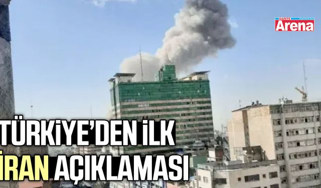 Türkiye’den ilk İran açıklaması