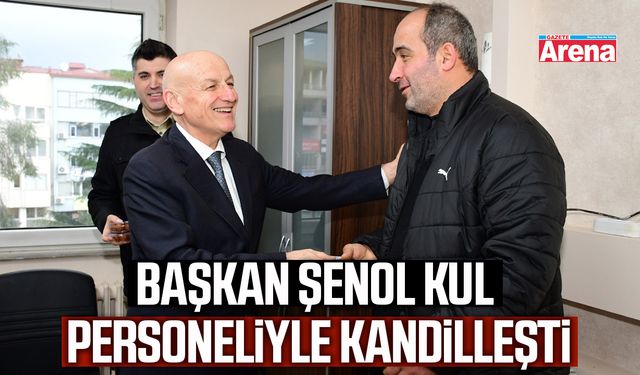 Başkan Şenol Kul personeliyle kandilleşti