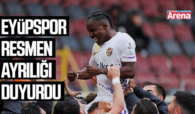 Eyüpspor resmen ayrılığı duyurdu