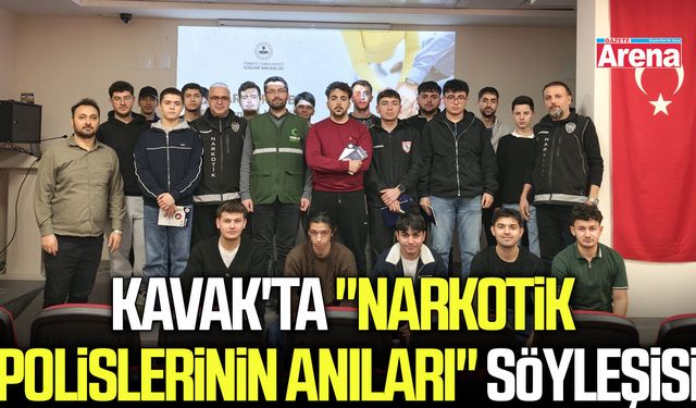 Kavak'ta "Narkotik Polislerinin Anıları" söyleşisi