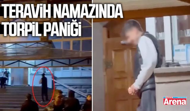 Teravih namazında torpil paniği