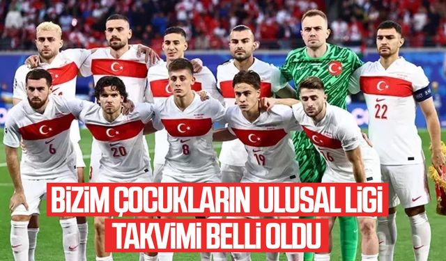 Türkiye'nin Uluslar Ligi maç takvimi belli oldu