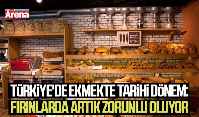 Türkiye'de ekmekte tarihi dönem: Fırınlarda artık zorunlu oluyor
