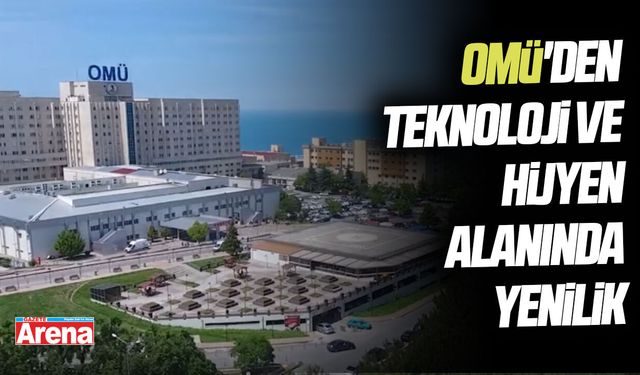OMÜ'den teknoloji ve hijyen alanında yenilik