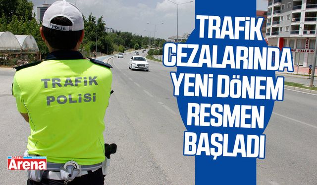 Trafik cezalarında yeni dönem başladı: İşte zamlı ceza listesinin tam detayları