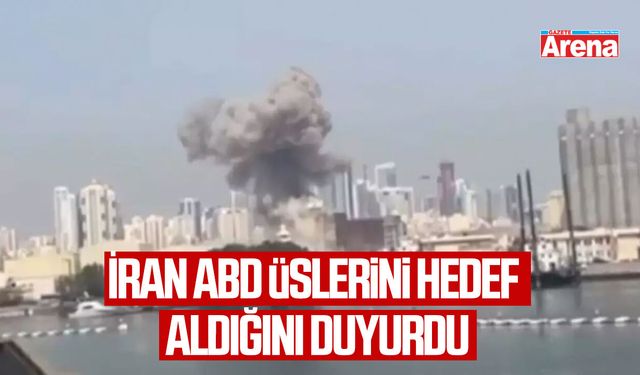 İran ABD üslerini hedef aldığını duyurdu