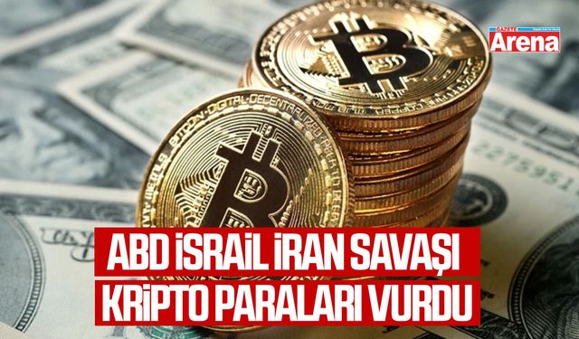 ABD İsrail İran savaşı kripto paraları vurdu