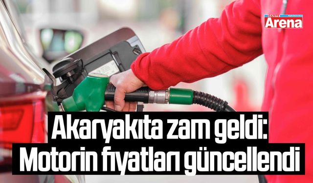 Akaryakıta zam geldi: Motorin fiyatları güncellendi