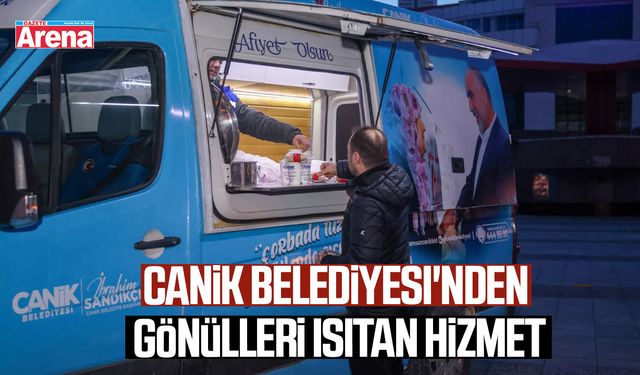 Canik Belediyesi'nden gönülleri ısıtan hizmet