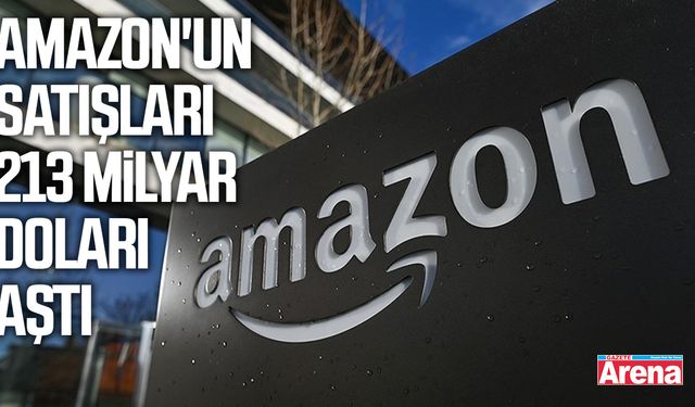 Amazon'un satışları 213 milyar doları aştı