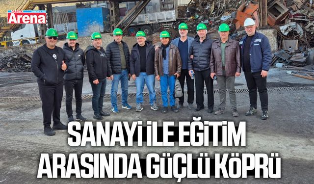Sanayi ile eğitim arasında güçlü köprü