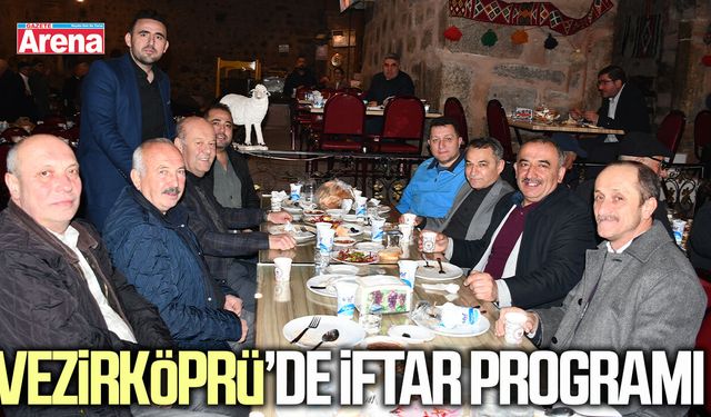 Vezirköprü Madeni İşler Esnaf Odasından iftar programı
