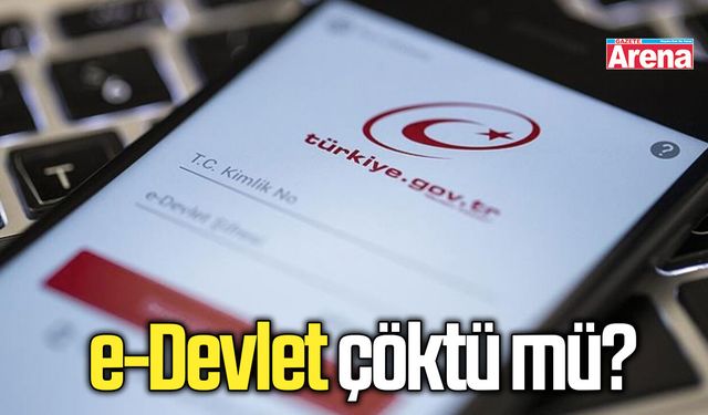 e-Devlet çöktü mü?