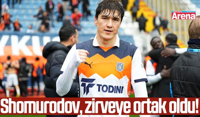 Shomurodov, zirveye ortak oldu!