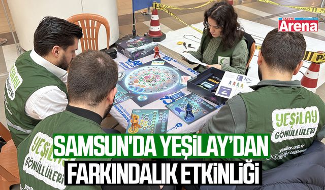 Samsun'da Dünya Sigarayı Bırakma Günü kapsamında farkındalık etkinliği