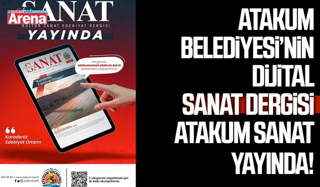 Atakum Belediyesinin ilk dijital sanat dergisi Atakum Sanat yayında!
