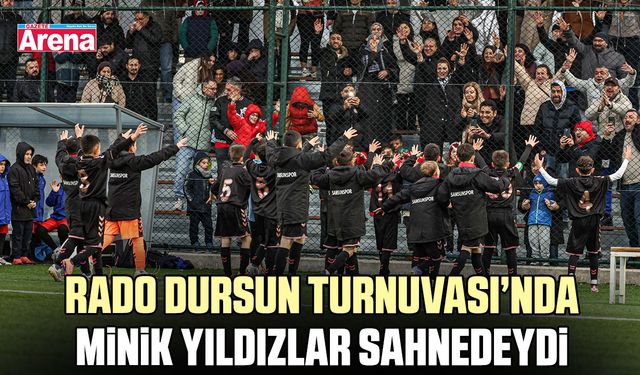 Rado Dursun Turnuvası’nda minik yıldızlar sahnedeydi
