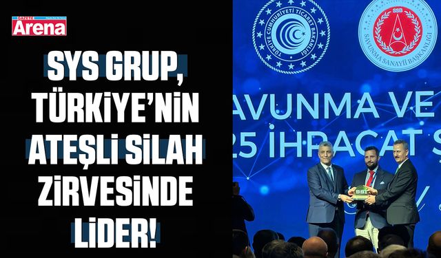 SYS Grup, Türkiye’nin ateşli silah zirvesinde lider!