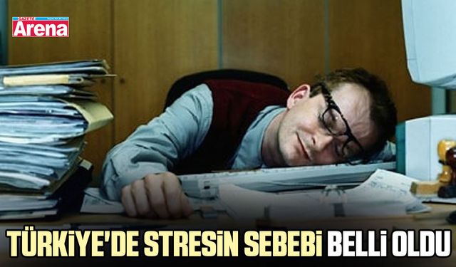 Türkiye'de stresin sebebi belli oldu