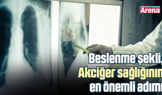 Beslenme şekli, Akciğer sağlığının en önemli adımı