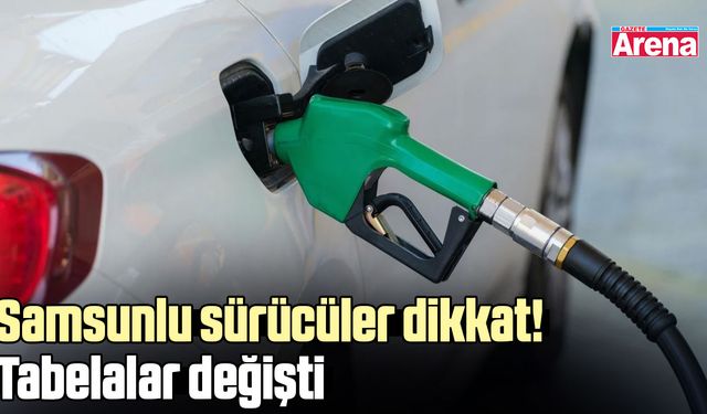 Samsunlu sürücüler dikkat! Tabelalar değişti