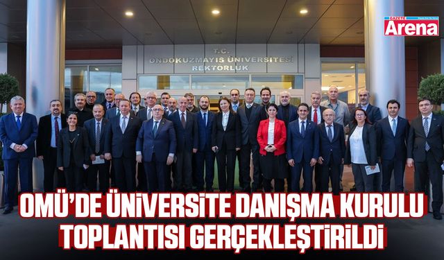 OMÜ’de gelecek vizyonu toplantısı
