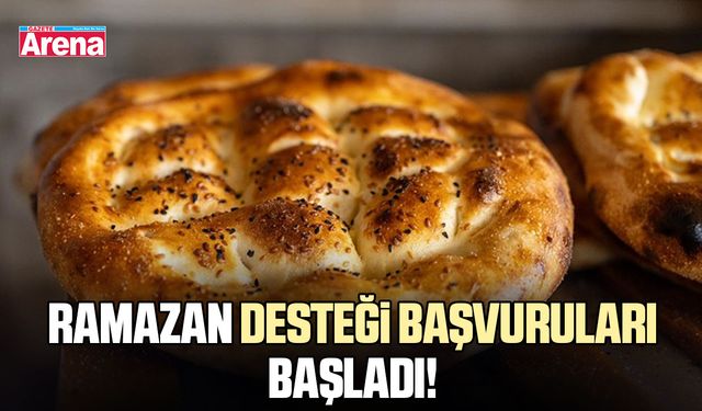 Ramazan desteği başvuruları başladı!