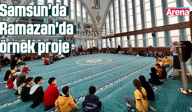 Samsun'da Ramazan'da örnek proje