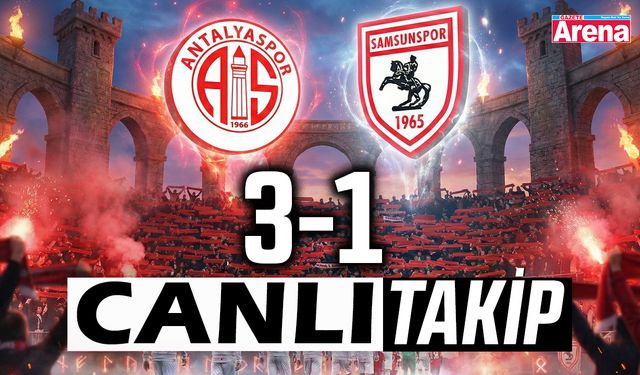 Samsunspor-Antalyaspor deplasmanında! İşte canlı anlatım