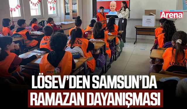 LÖSEV’den Samsun’da Ramazan dayanışması