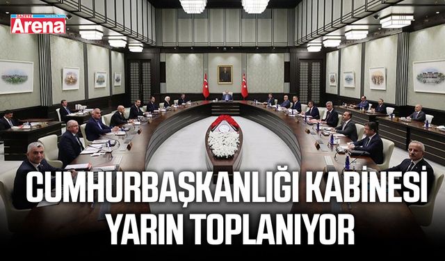 Cumhurbaşkanlığı Kabinesi yarın toplanıyor