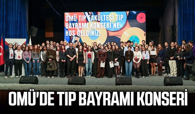OMÜ'de Tıp Bayramı konseri