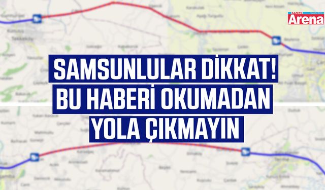 Samsun-Ordu arası radar noktaları belirlendi