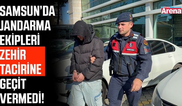 Jandarma ekipleri zehir tacirine geçit vermedi!