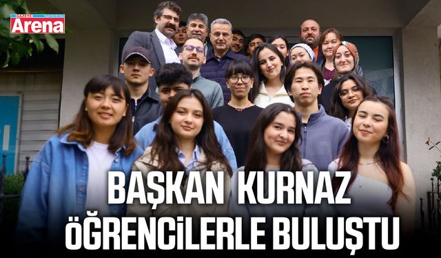 Başkan İhsan Kurnaz öğrencilerle buluştu