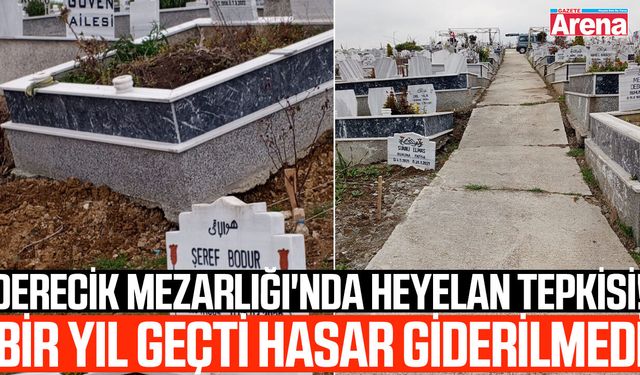 Samsun'da vatandaşın mezarlık tepkisi!